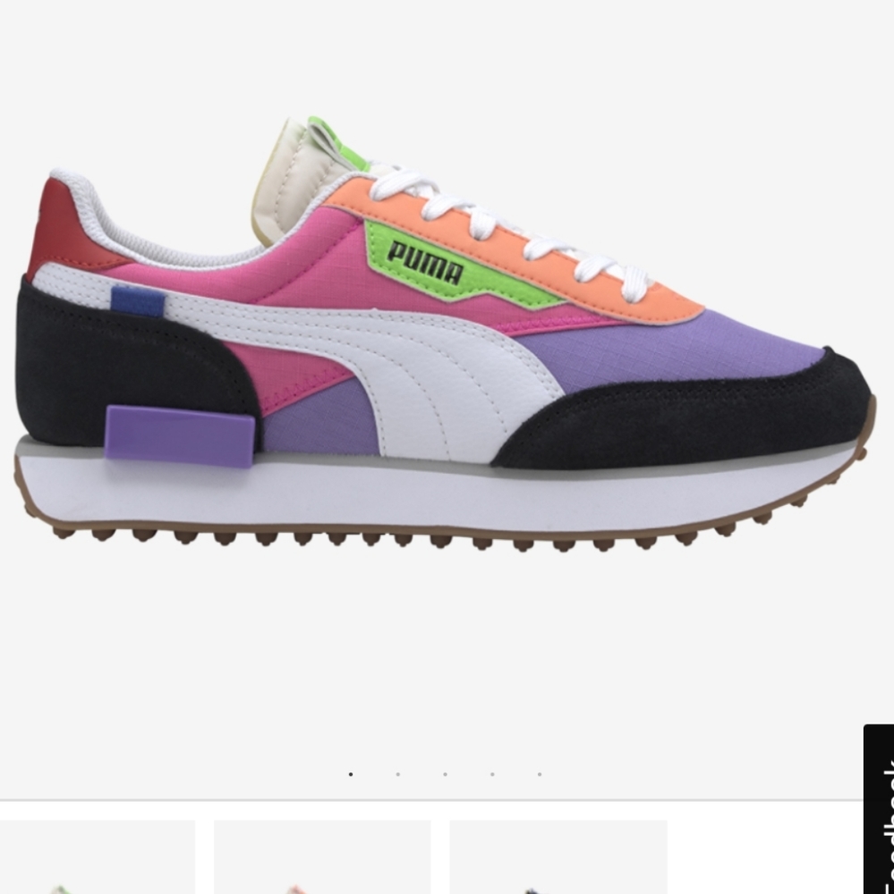 Women puma sneakers.